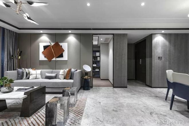 司打造的空间宛如避风港让人释放压力不朽情缘网站浙江泓优材装饰材料公(图3)